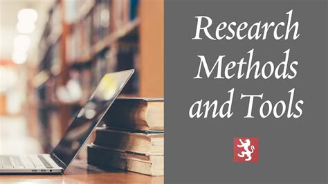 Methods And Tools In Research